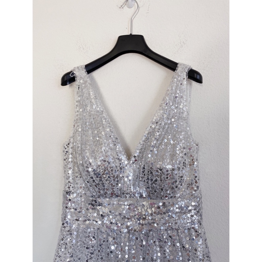 Marchesa Notte Degrade sequin gown tea length - Picture 10 of 14